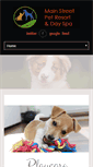 Mobile Screenshot of mainstreetpetresort.com